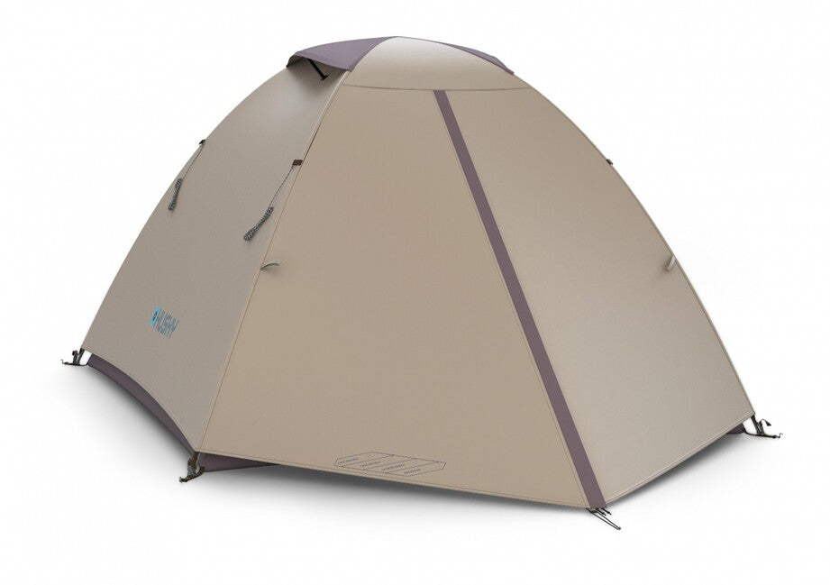 Husky Bizam 2 Plus trekový stan pre 2 osoby, light brown