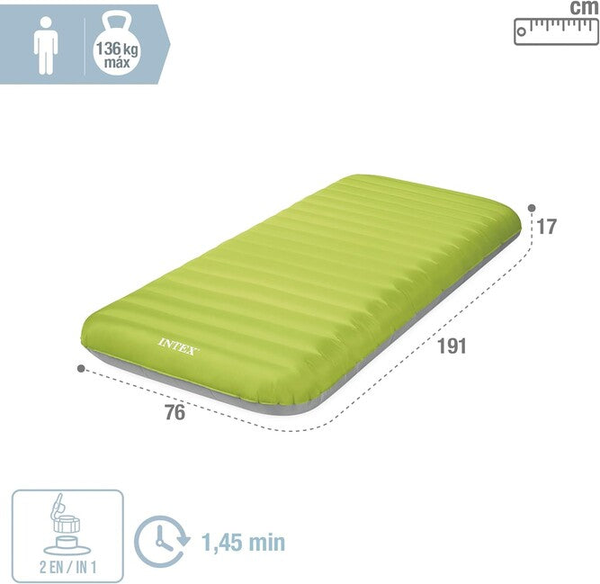 Intex Dura-Beam materasso gonfiabile tpu da campeggio