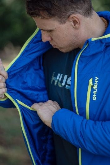 Husky Nitri giacca ultraleggera da uomo imbottita, blu