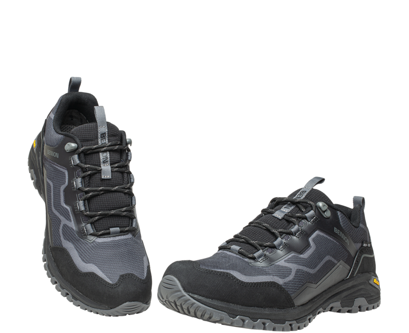 BENNON Tribit scarpe da trekking basse, grigio