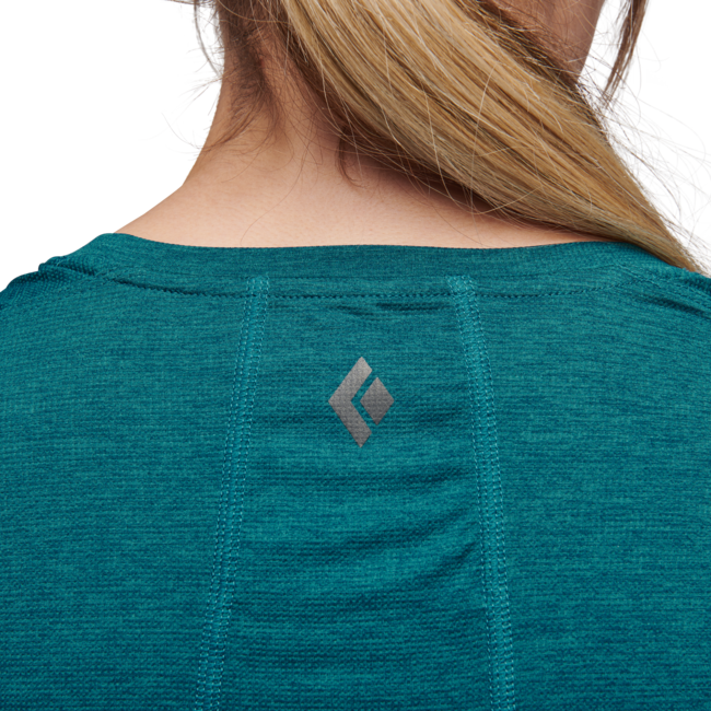 Black Diamond Lightwire Tech maglietta a maniche corte da donna, caraibi scuri