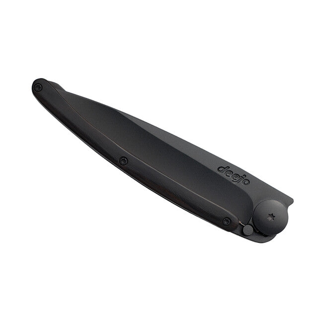 Deejo Coltello di chiusura in legno d'ebano