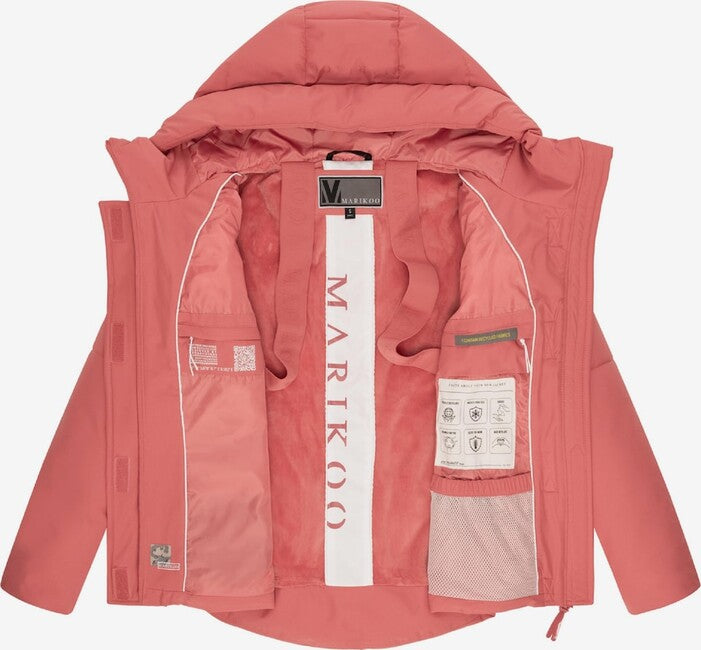 Marikoo Elira16 giacca invernale da donna, rouge