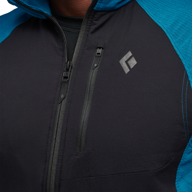 Black Diamond Coefficient Lt gilet ibrido da uomo di nero martello