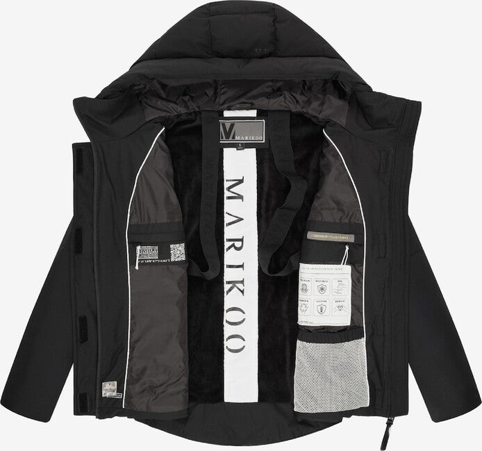 Marikoo Elira16 giacca invernale da donna, nera