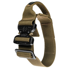 K9 Thorn collare Cobra-Bravo 45 mm con maniglia, coyote