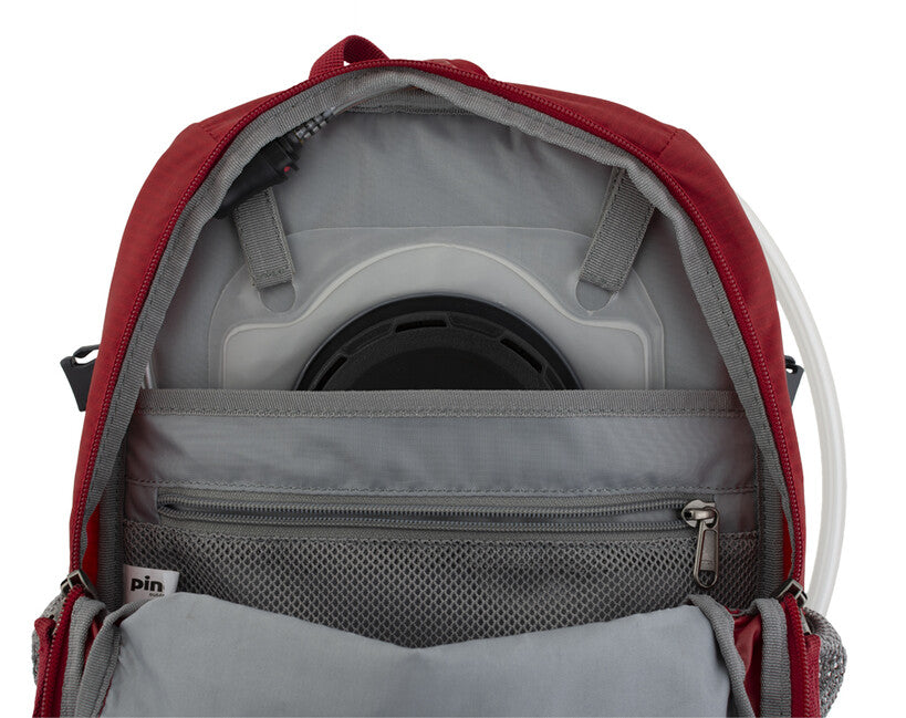 Pinguin Step 10 Nylon zaino 10 l, rosso