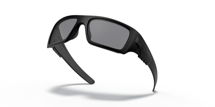 Oakley Det Cord occhiali balistici con lente grigio scuro, nero opaco