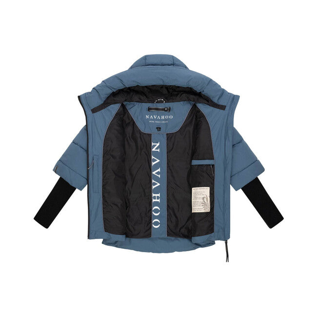 Navahoo Lotusherz XIV giacca invernale da donna, blu polveroso