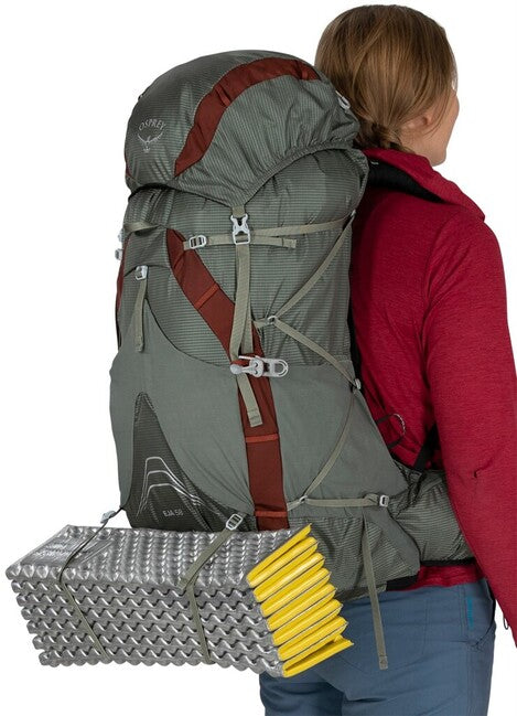 Osprey Eja 58 zaino da trekking, cloud grey