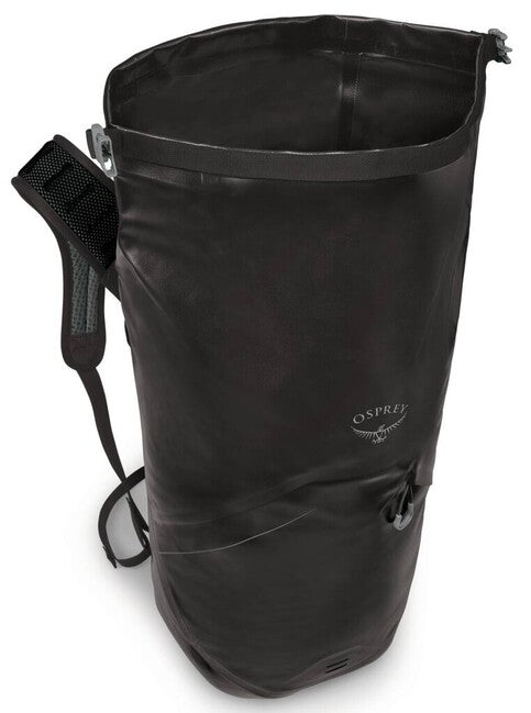 Osprey Transporter Zaino da città roll top waterproof 25, nero