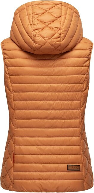 Marikoo Hasenpfote gilet di transizione da donna, cannella arrugginita