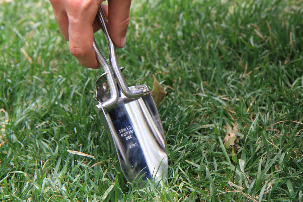 BasicNature Pala pieghevole in acciaio inox