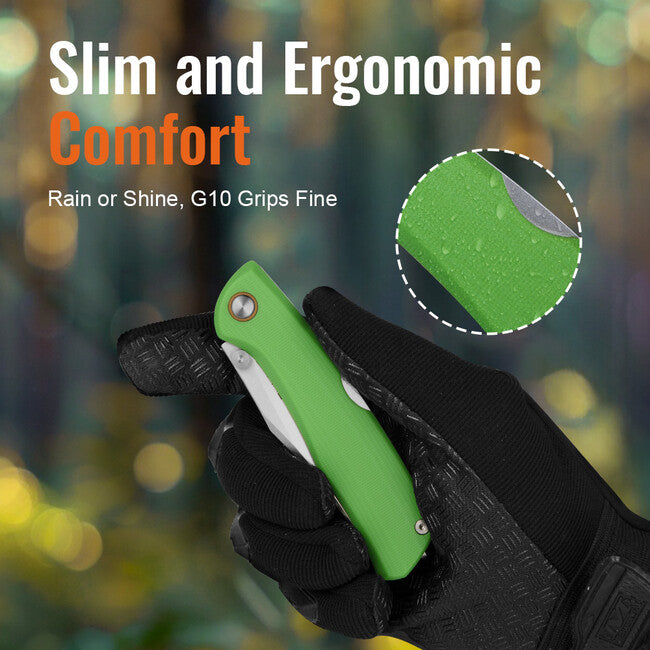 Ruike P882 coltello, nero