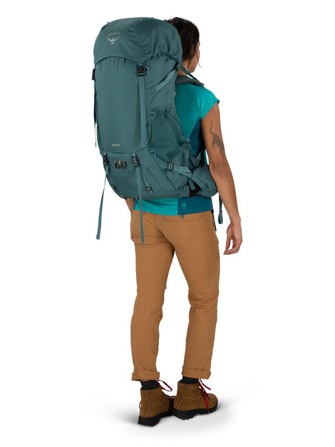 Osprey Renn zaino da trekking 50, cascade blue/melon orange