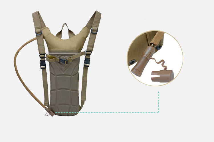 WARAGOD Flöde Tactical Hydration Backpack, Black