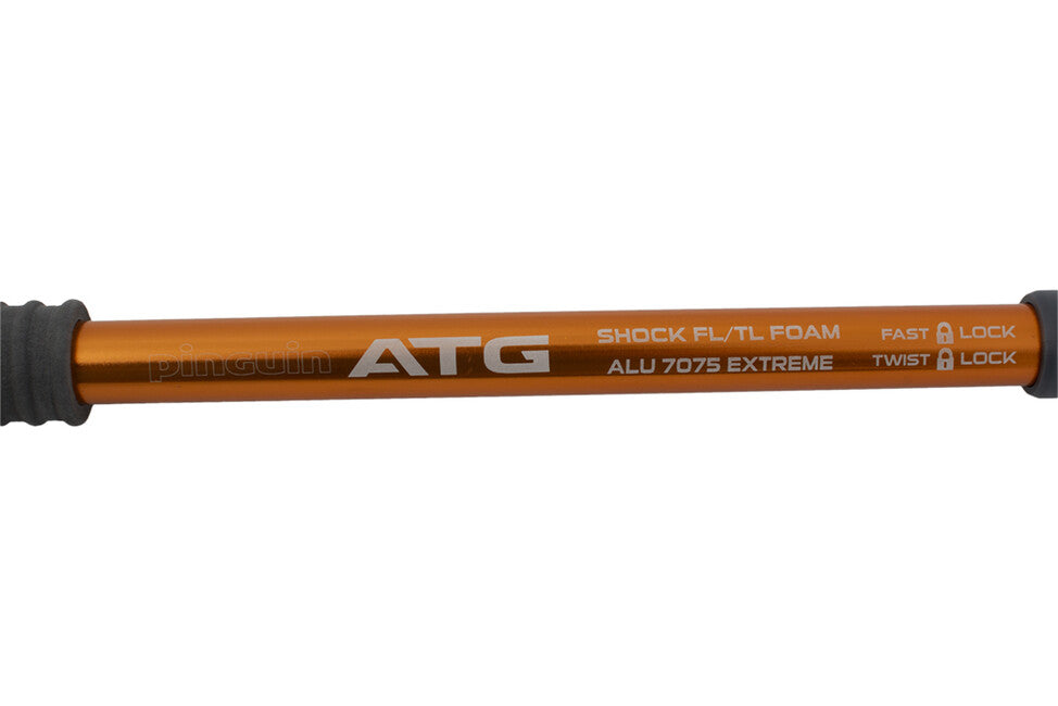 Pinguin Shock FL/TL Trekking Poles, Orange