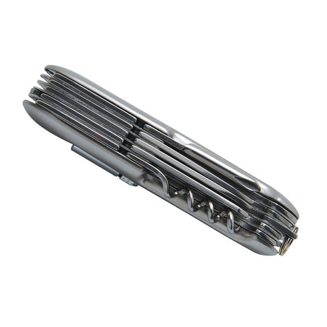 Baladeo ECO164 Coltello multifunzione Barrow, 12 funzioni, acciaio inox