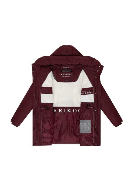 Marikoo Delilah16 giacca invernale da donna, vino