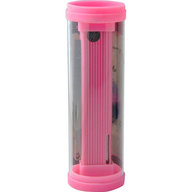 Baladeo ECO354 coltello Papagayo, lama 7,5 cm, acciaio 420, manico TPE rosa