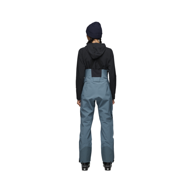 Black Diamond Recon Stretch salopette da donna, blu creek