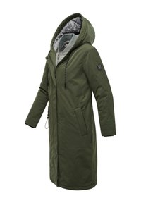 Marikoo Ledalaa parka invernale da donna con cappuccio, oliva scura