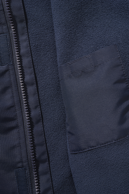 Brandit Kids Frontzip giacca a vento, blu navy