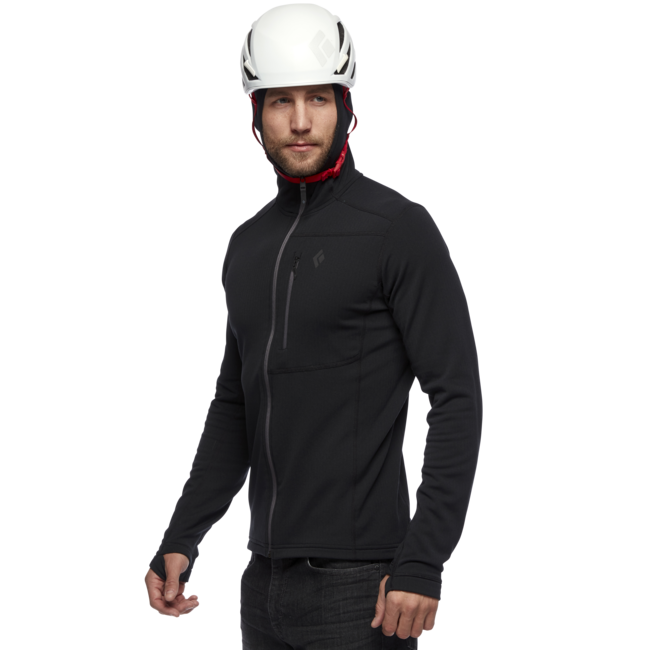 Black Diamond Coefficient felpa da uomo, nera