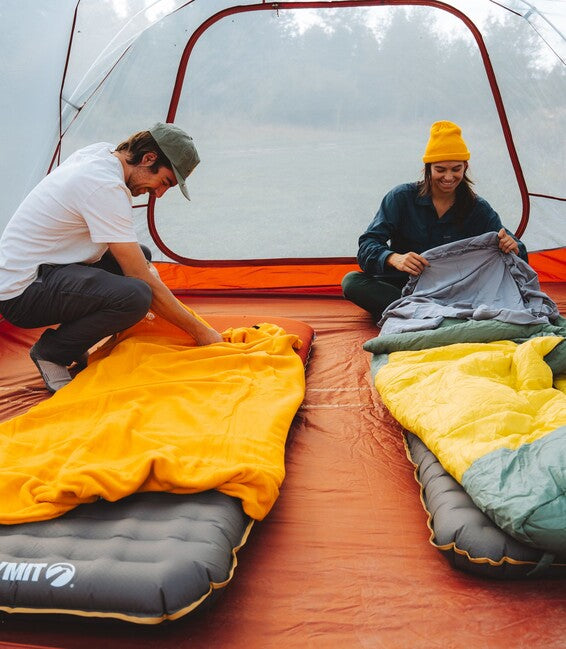 Klymit Klymaloft Materasso isolato per auto, rosso