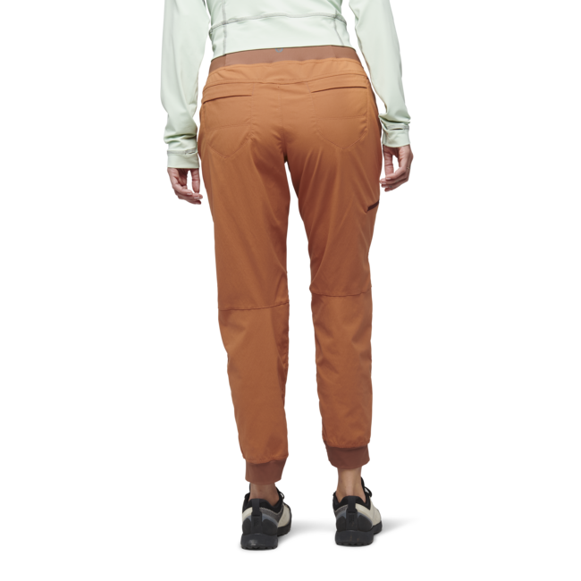 Black Diamond Pantaloni da jogging tecnici da donna, marroni moab