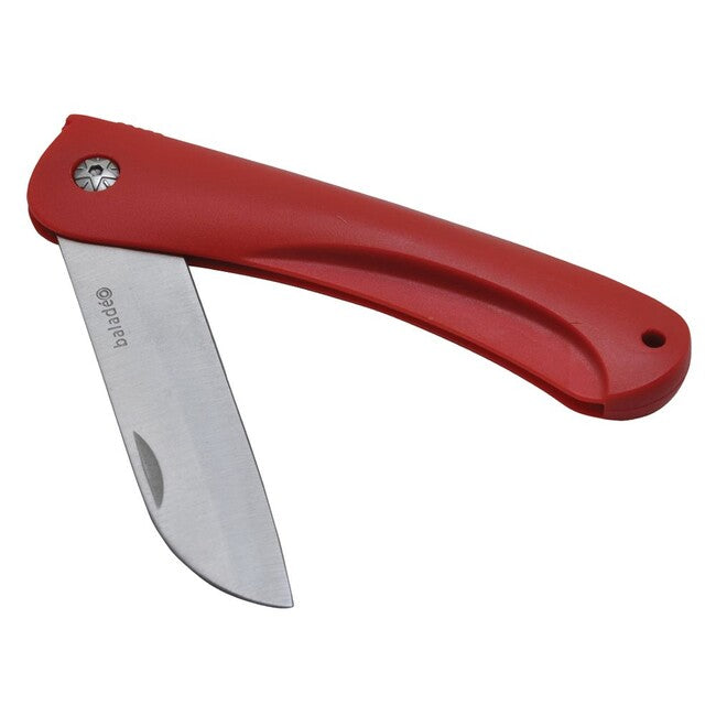 Baladeo ECO191 Birdy Pocket Knife, 8cm Blade, 2CR13 Steel, PP Handle, Red