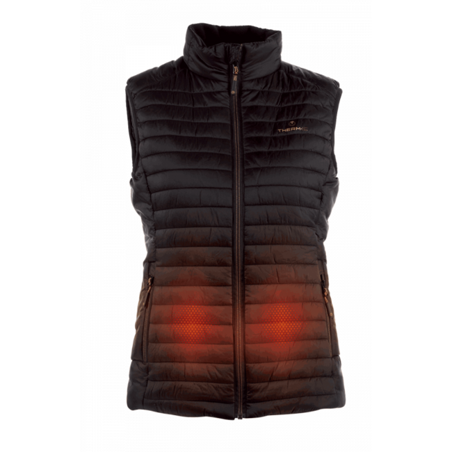 Therm-ic Gilet riscaldato da donna, nero