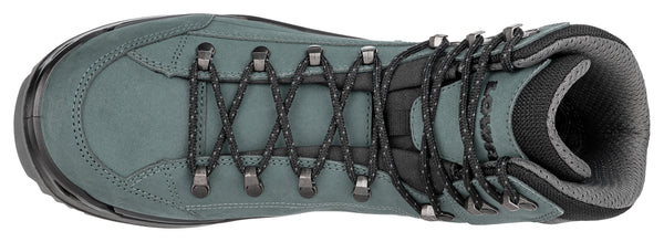 LOWA Renegade EVO GTX MID men's trekking shoes, smoke green/grey