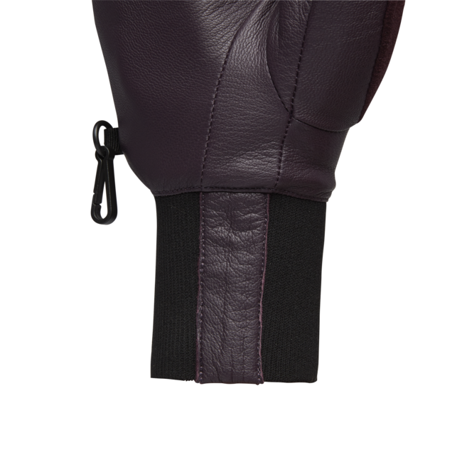 Black Diamond Session Guanti in maglia winter da donna, bordeaux