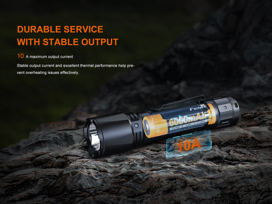 Fenix 21700 batteria ricaricabile 6000 mAh agli ioni di litio