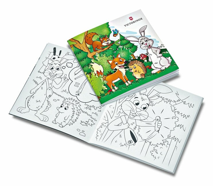 Victorinox My First Animal Edition coltello multifunzione per bambini, coniglio, 9 funzioni
