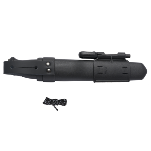 Morakniv Garberg BlackBlade coltello da esterno con kit di sopravvivenza, nero