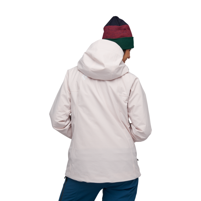 Black Diamond Recon Insulated Shell giacca impermeabile da donna, rosa ghiaccio