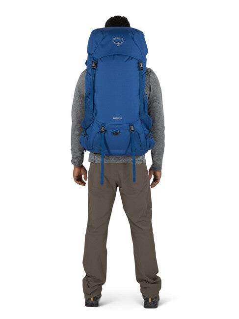 Osprey Rook zaino da trekking 50, astology blue/blue flame