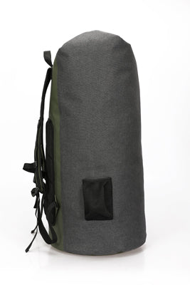 BasicNature Borsa impermeabile 60 L, grigio-verde