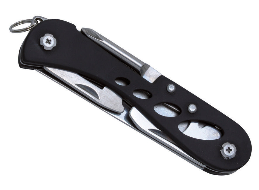 Baladeo ECO161 coltello multifunzione 7 funzioni, nero