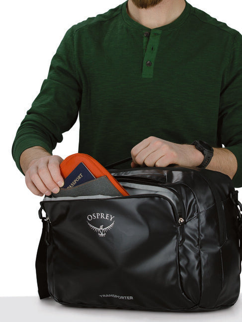 Osprey Transporter carry-on, nero