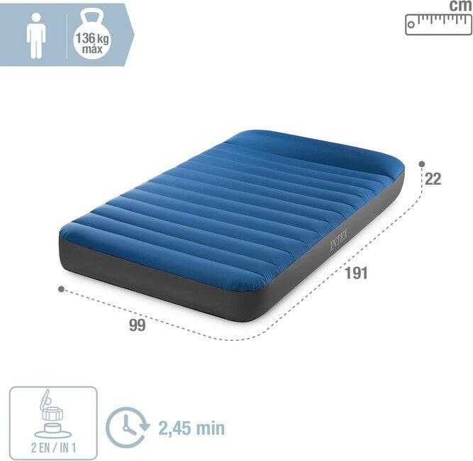 Intex Twin Dura-Beam materasso da campeggio
