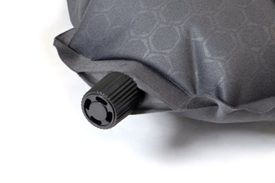 Origin Outdoors Inflatable Pillow with Cover, Grey 39 x 26 x 8cm