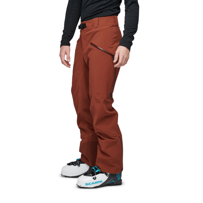 Black Diamond Recon Stretch pantaloni da sci da uomo, sidro brulé