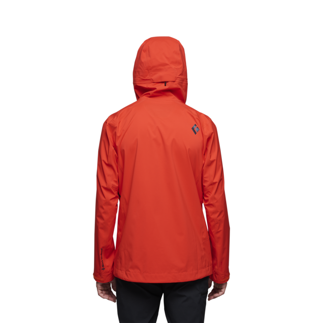 Black Diamond Highline Stretch Shell giacca impermeabile da uomo, octane