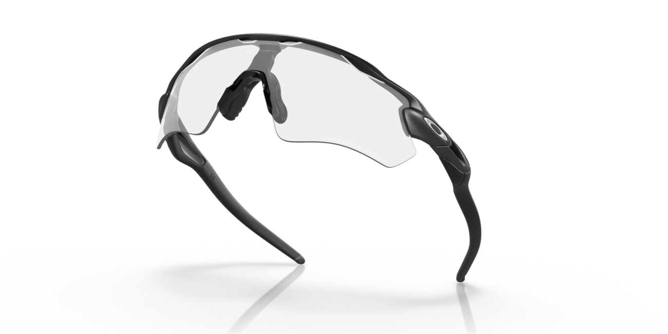 Oakley RADAR EV PATH Photochromic Sunglasses, Steel Frame, Clear 50% Black Iridium Photochromic Lenses