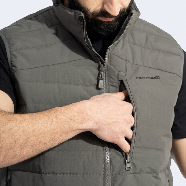 Pentagon Arcadian gilet, verde mimetico