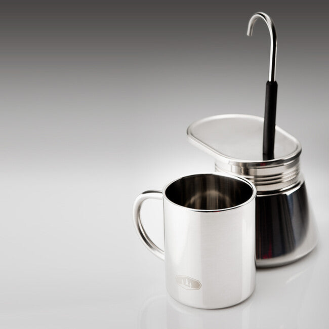 GSI Outdoors Mini espresso e tazza da espresso inox 296 ml