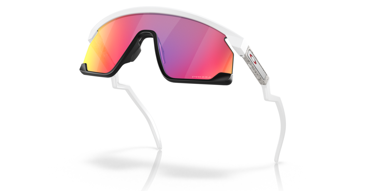 Oakley BXTR Γυαλιά Ηλίου με Πλαίσιο Matte White και Φακούς Prizm Road, 39